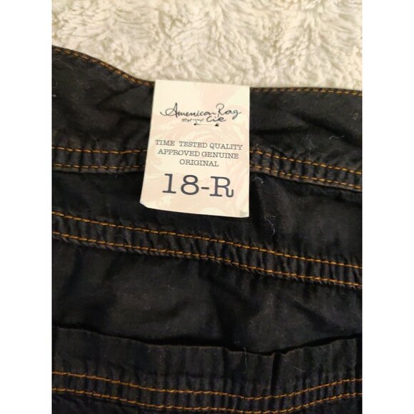 NWT American Rag Womens Plus Newport Jogger Pant Y2K Hip Hop Rocker 8R - Picture 9 of 10